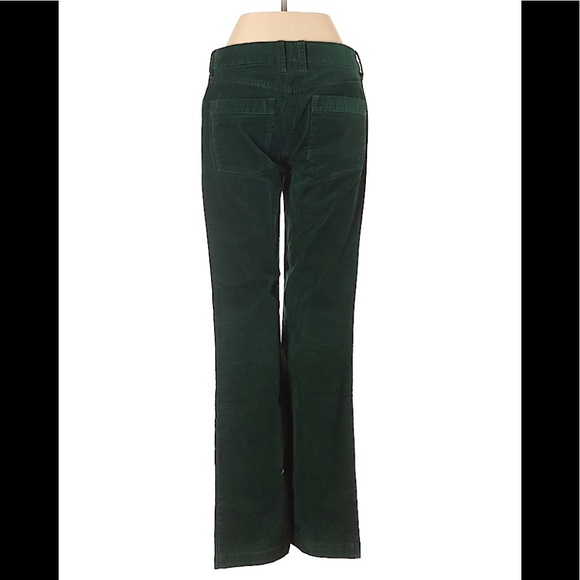 Gorgeous green J Crew corduroys. EUC! Size 0. - Picture 2 of 2